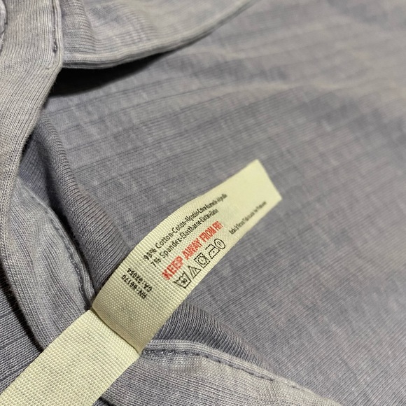 Free People Ribbed Square High Neck Tank Top - Picture 5 of 7